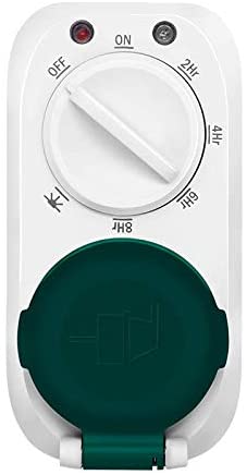 Timer Sensore Crepuscolare 7 Impostazioni IP44 Esterno/Interno - Logilink IPW-ADP-TMO44