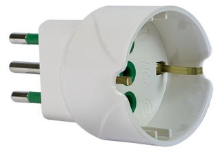 Schuko Plug Adapter 2 P+T 10 A Schuko 2 P+T 16 A - FME IPW-ADP 10