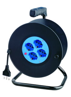 Wrap 4 two-step socket/schuko 25 m - Techly IPW-AVV- 25