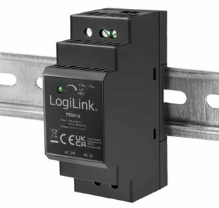 Alimentatore su Guida DIN 24V 1,5A 36W - Logilink IPW-DIN-DC2436W