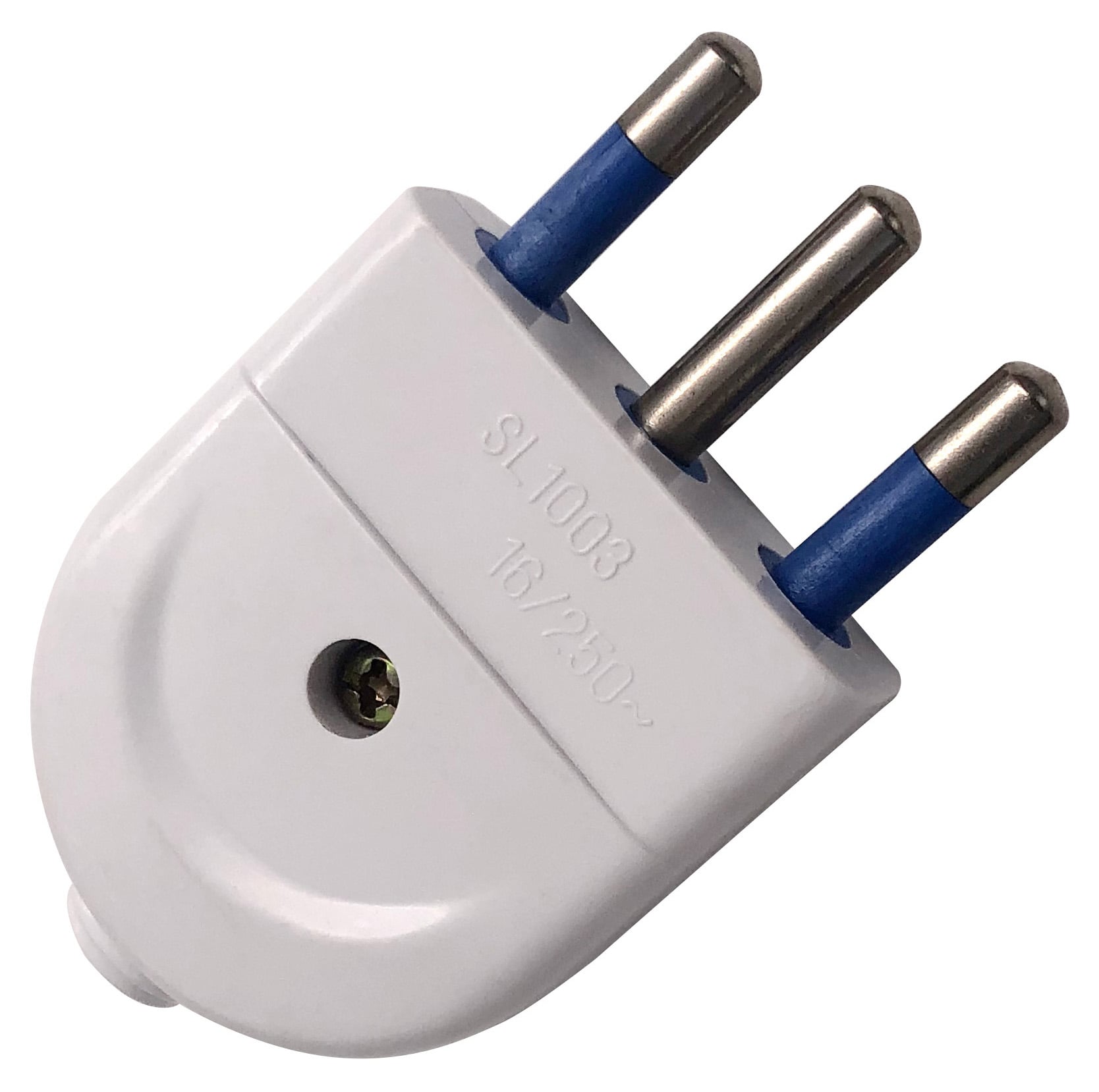 Spina Italiana 16A Bianca - Techly IPW-IC119