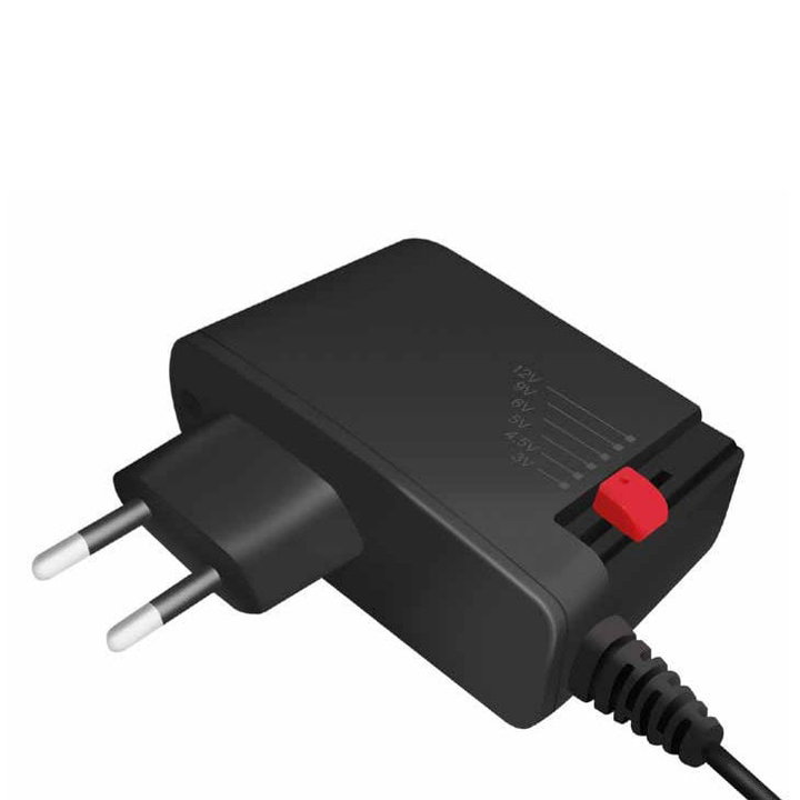 Alimentatore Universale Regolabile 3V-12V con 7 Spine DC, Nero - Logilink IPW-NTS2000-7T