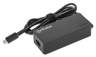 65 W USB-C Power Delivery Charger for Laptop - Manhattan IPW-NTS 65 WUSB-C