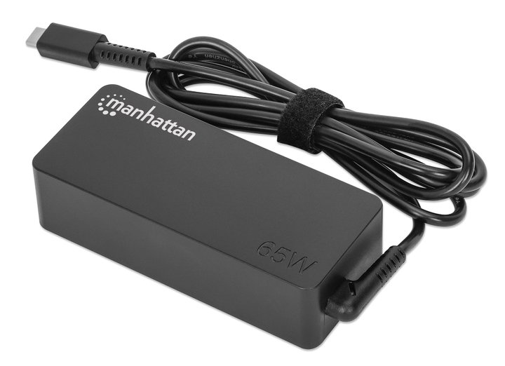 Caricatore USB-C Power Delivery 65W per Laptop - Manhattan IPW-NTS65WUSB-C