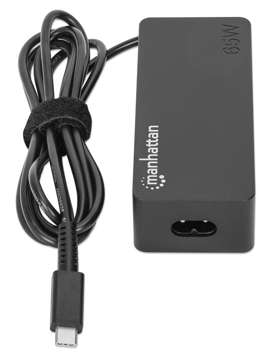 Caricatore USB-C Power Delivery 65W per Laptop - Manhattan IPW-NTS65WUSB-C