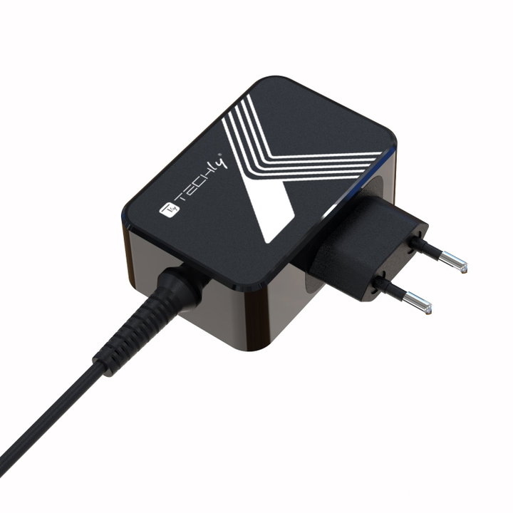 Alimentatore USB-C Power Delivery PD 3.0 45W - Techly IPW-PD45W-BKTY