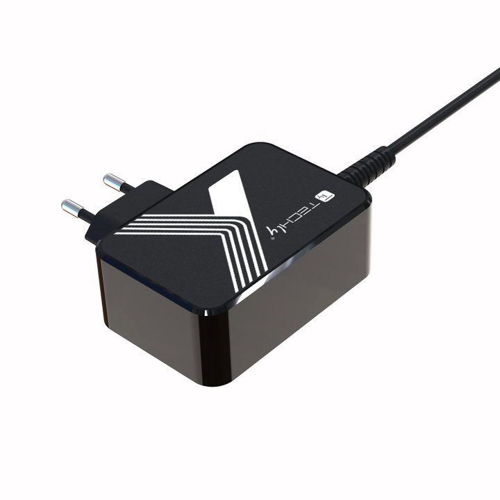 Alimentatore USB-C Power Delivery PD 3.0 45W - Techly IPW-PD45W-BKTY