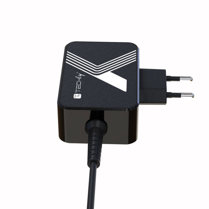 Alimentatore USB-C Power Delivery PD 3.0 45W - Techly IPW-PD45W-BKTY