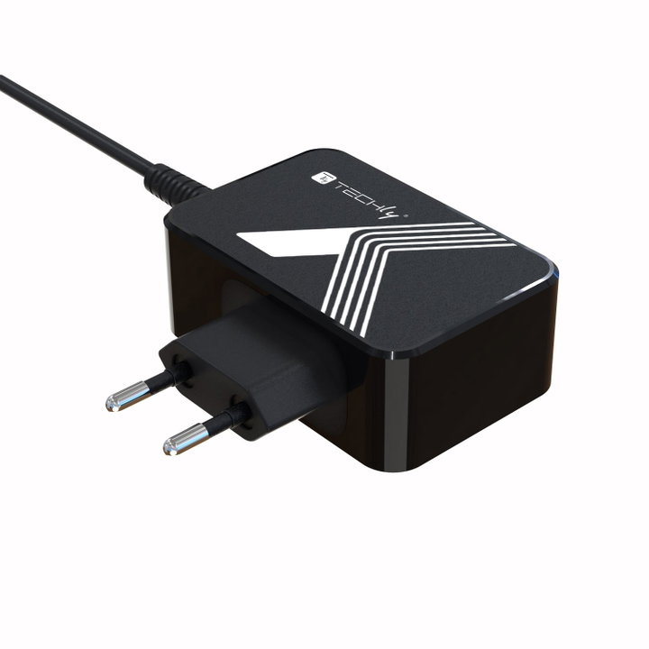 Alimentatore USB-C Power Delivery PD 3.0 45W - Techly IPW-PD45W-BKTY