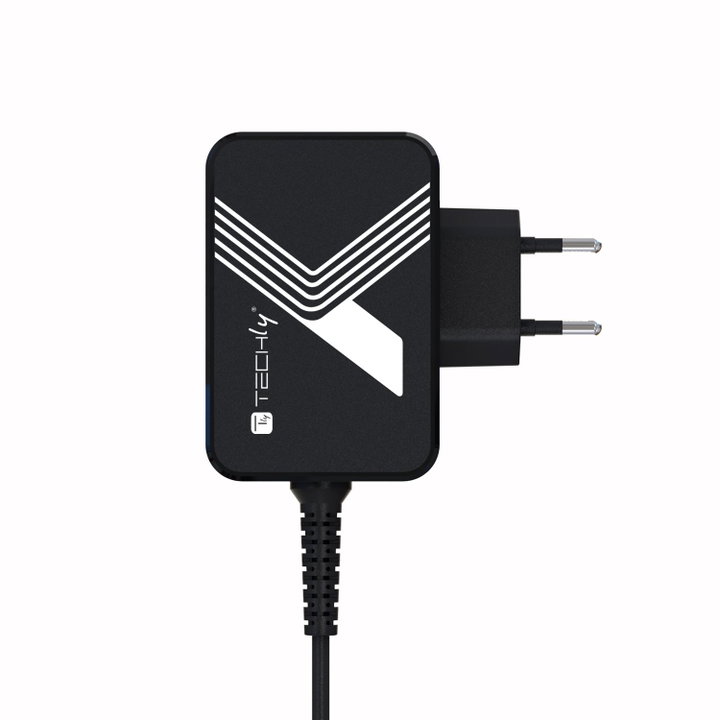 Alimentatore USB-C Power Delivery PD 3.0 45W - Techly IPW-PD45W-BKTY