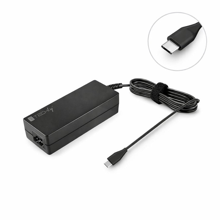 Power Delivery PD 3.0 65 W for Notebook - Techly IPW-PD 65 W-BKD