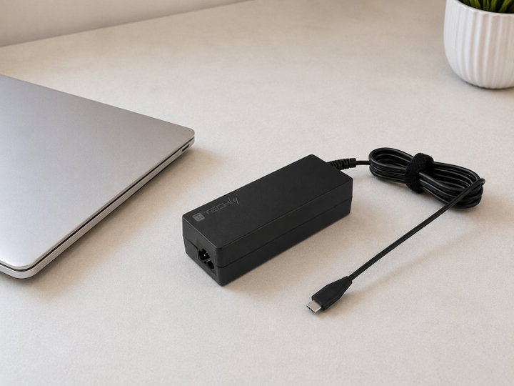 Power Delivery PD 3.0 65 W for Notebook - Techly IPW-PD 65 W-BKD