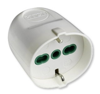 Presa Bipasso Italiana/Schuko 2P+T 16A Smontabile Bianco - FME IPW-PR5K-W