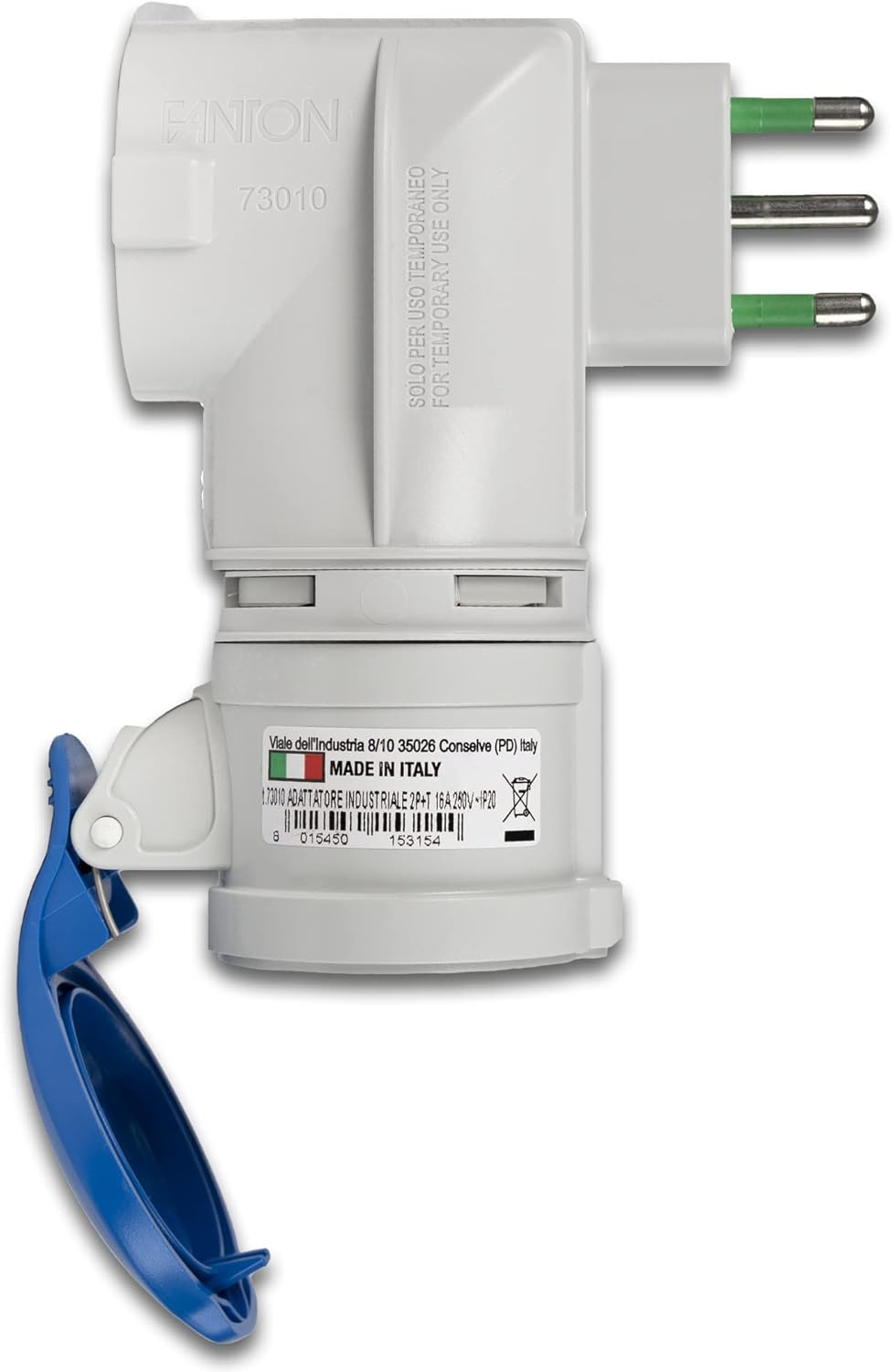 Adattatore industriale Duplex 2P+T16A - FME IPW-SP-7301