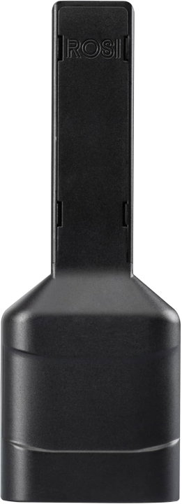Spina Italiana Ultrapiatta USB-A e USB-C 2P+T 250V 10A 20W Nera - Rosi IPW-SP10-FLAB