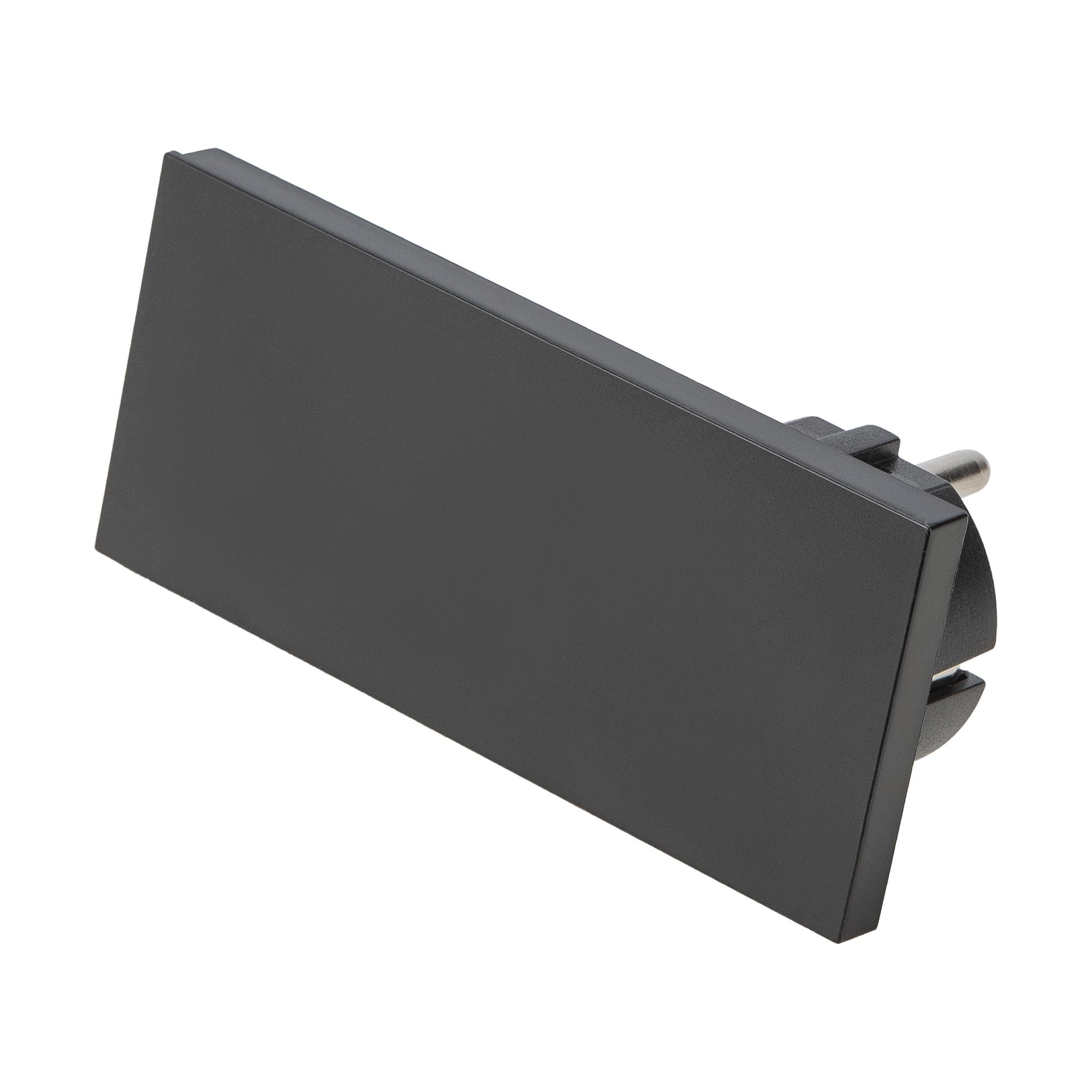 Schuko plug 16 A 2 P+T Space saver Super Thin Disassembled Black Angle - FME IPW-SP 16 -CL 16 BS