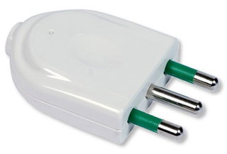 Plug 2 P+T 16 A White - FME IPW-SP 16 -WH