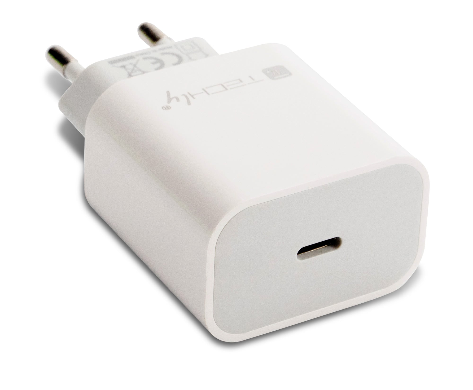 Caricatore Alimentatore USB-C™ da Muro 20W PD per Smartphone o Tablet - Techly IPW-USB-20W