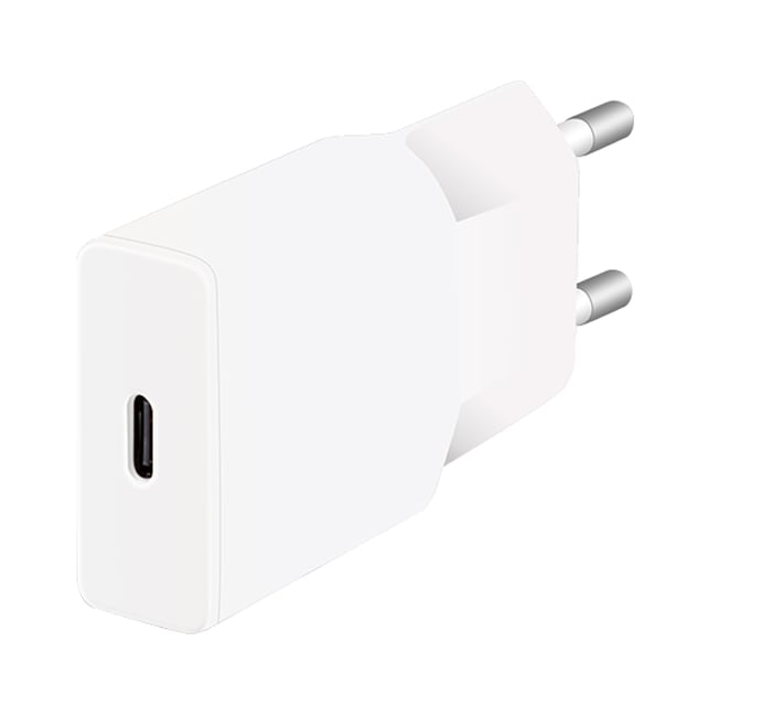 Caricatore Alimentatore GaN USB-C™ (PD) da Muro 20W Bianco - Logilink IPW-USB-20WL
