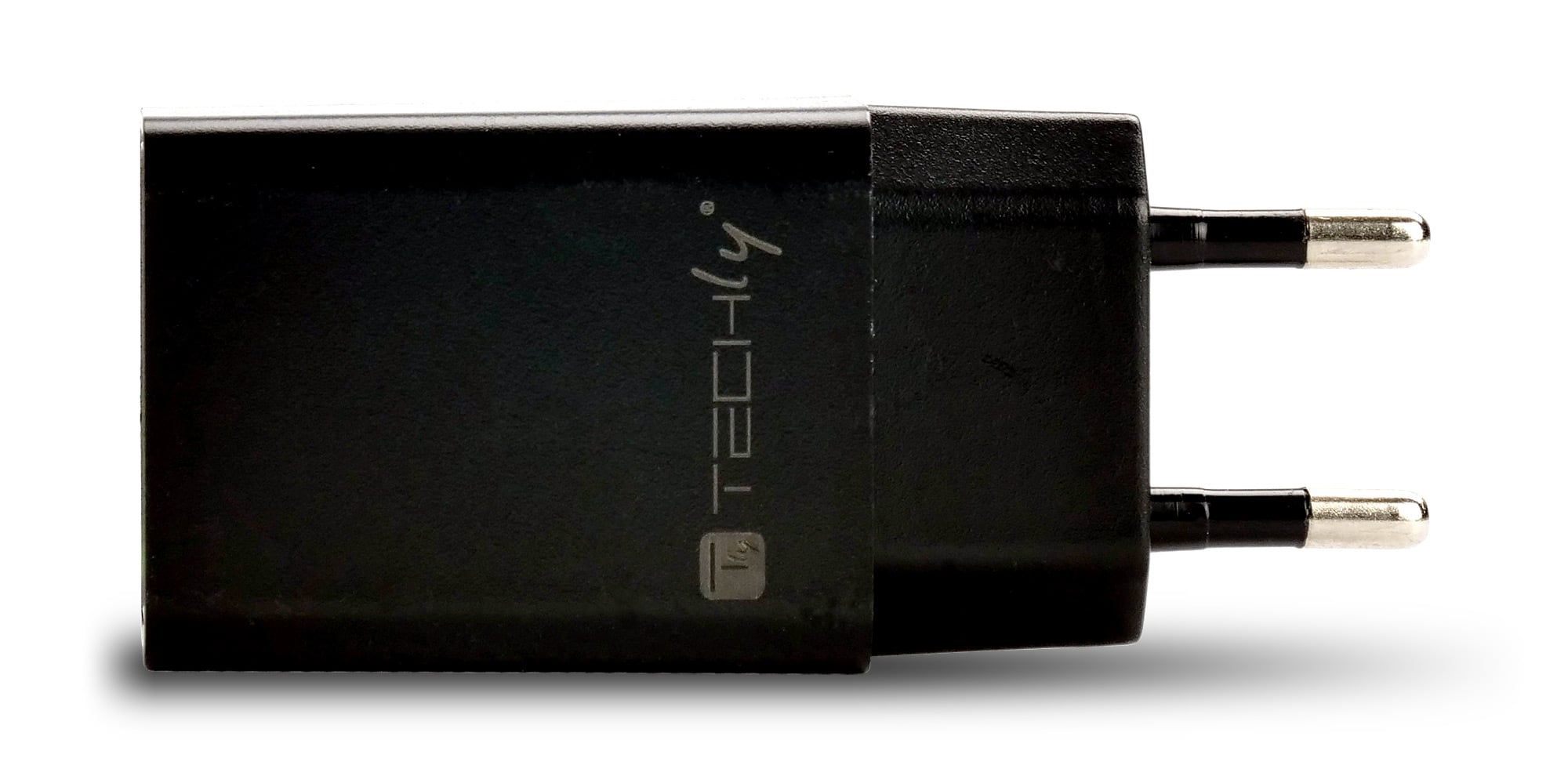 Caricatore Alimentatore USB-A da Muro 5V 2.4A per Smartphone o Tablet - Techly IPW-USB-24BK
