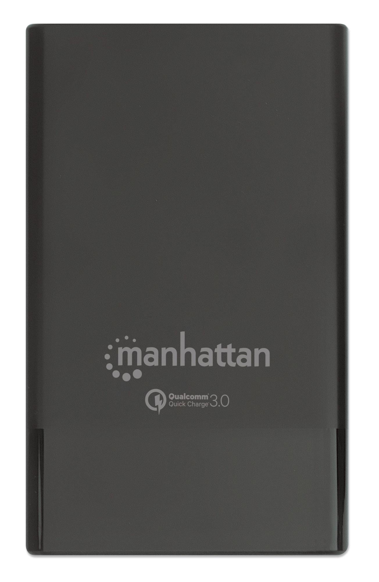 USB-C charging station PD 65 W 3 black doors - Manhattan IPW-USB- 65 W
