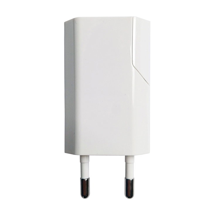 Caricatore USB 1A compatto spina europea bianco - Techly IPW-USB-ECWW