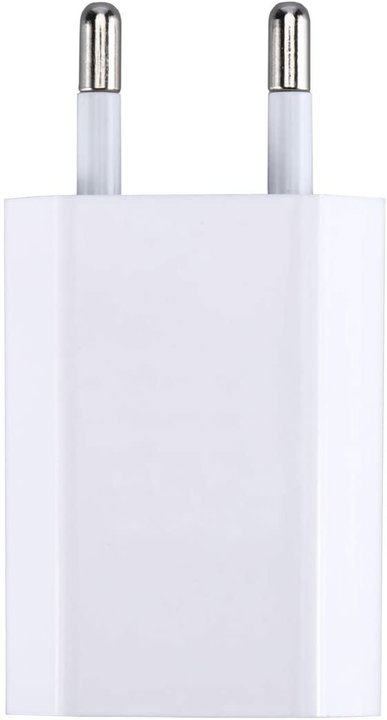 Caricatore USB 1A compatto spina europea bianco - Techly IPW-USB-ECWW