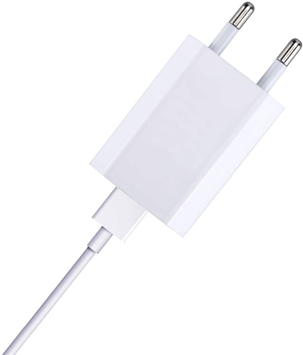 Caricatore USB 1A compatto spina europea bianco - Techly IPW-USB-ECWW