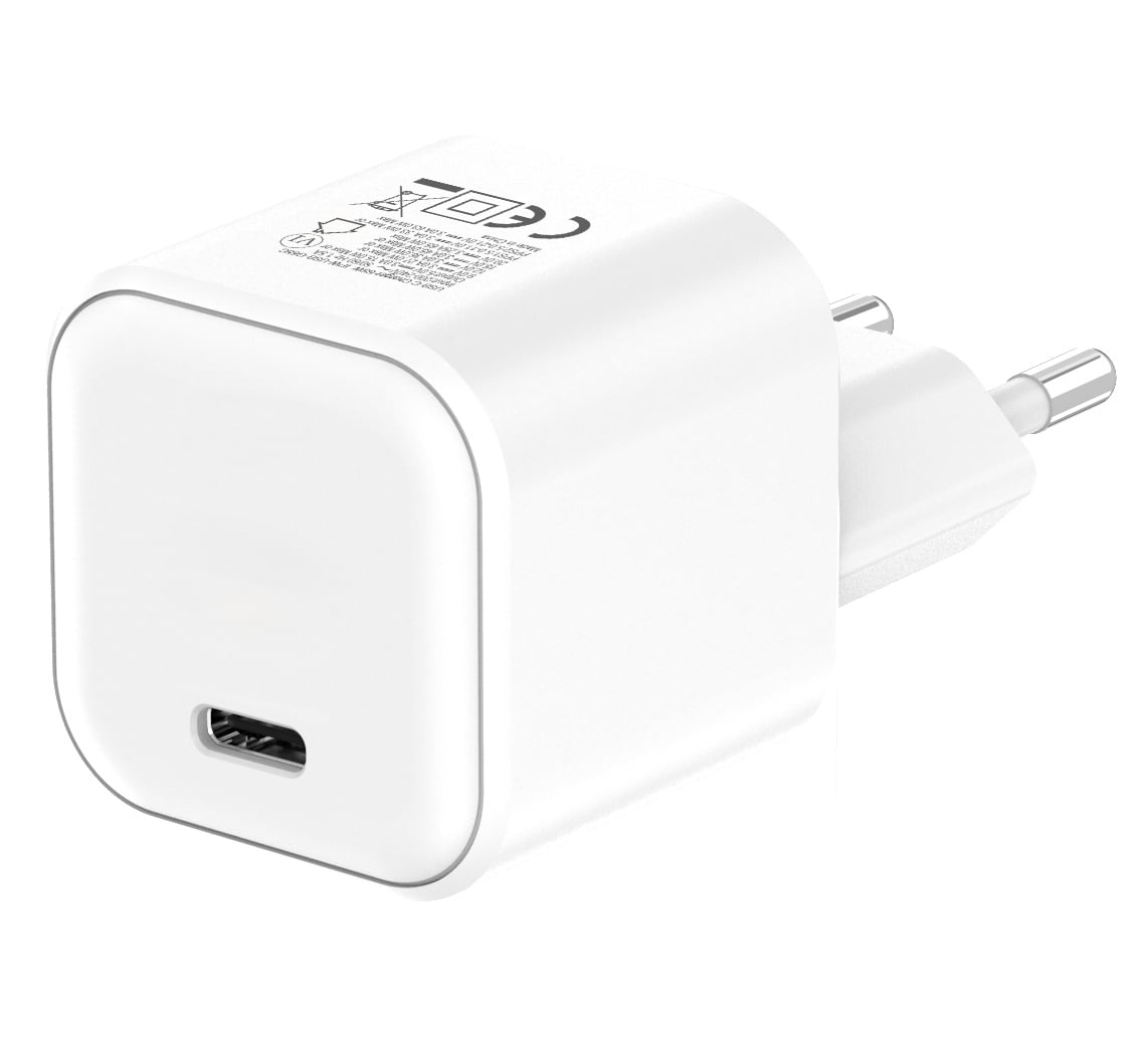 Caricatore Alimentatore GaN USB-C™ da Muro 45W - Techly IPW-USB-G45C