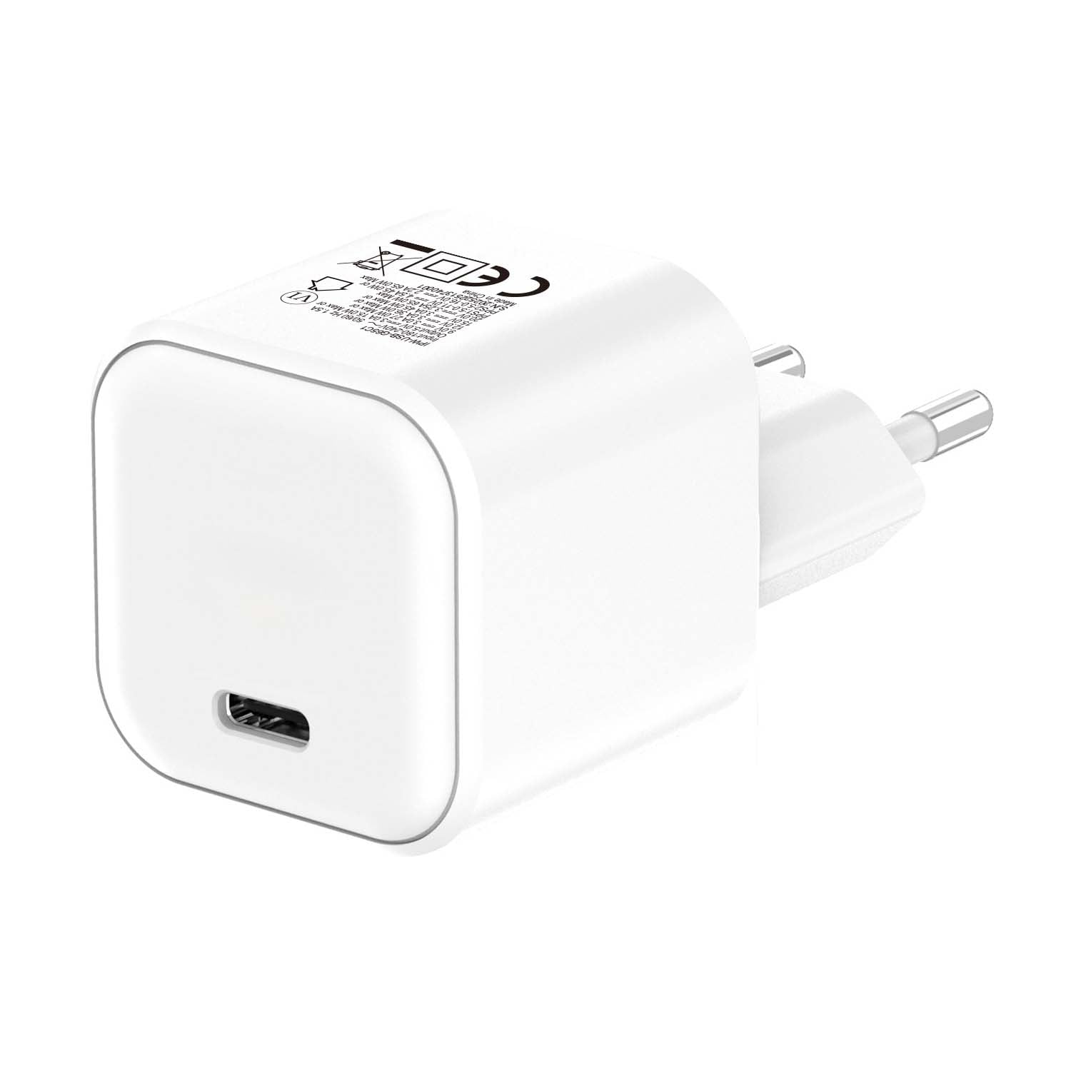 Caricatore Alimentatore GaN USB-C™ da Muro 65W - Techly IPW-USB-G65C1