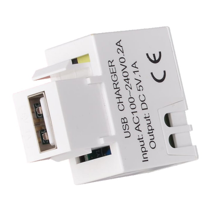 Presa USB con Aggancio Keystone per Ricarica - Intellinet IPW-USB-KEY1A