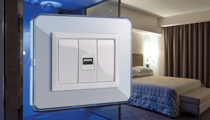 Presa USB con Aggancio Keystone per Ricarica - Intellinet IPW-USB-KEY1A