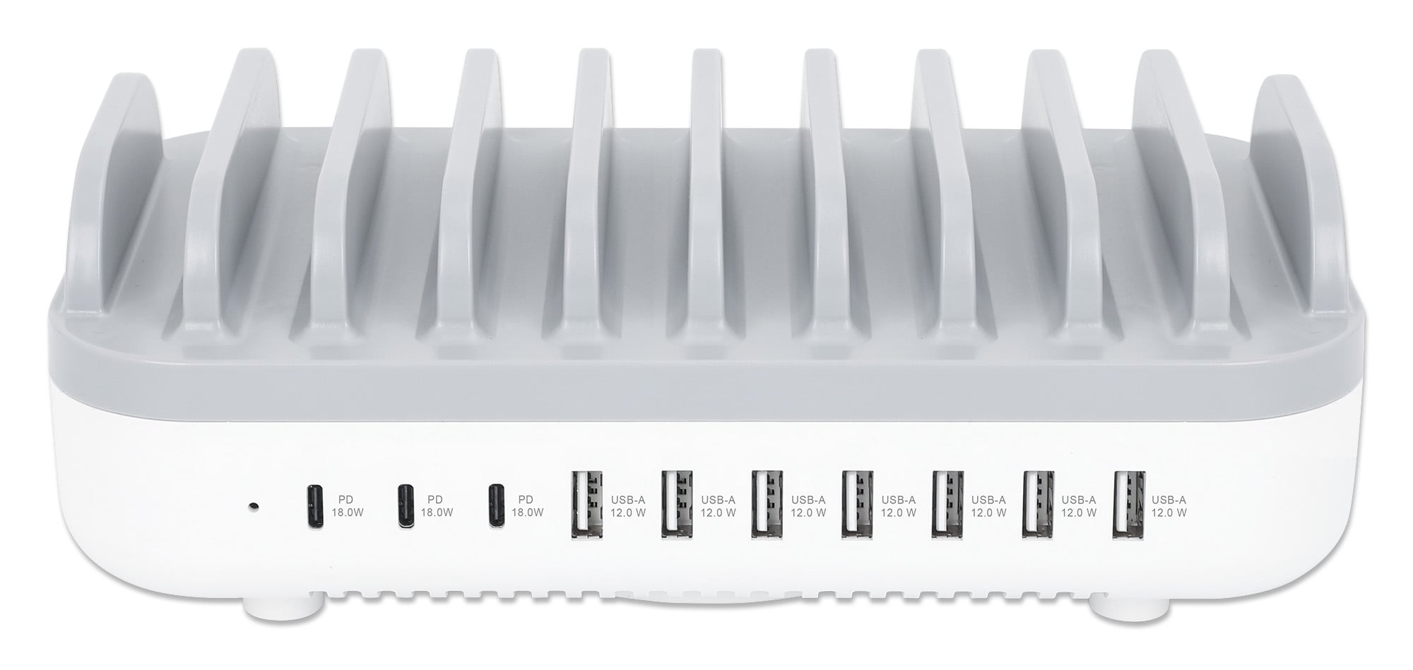Docking Station 10 charging station USB ports 120 W - Manhattan IPW-USB-MULTI 3 C 7 A