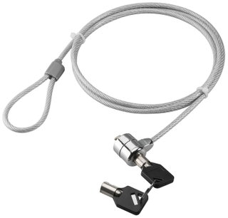 Steel Safety Cable with Notebook Lock - Techly IQ-LOK- 08 -KT
