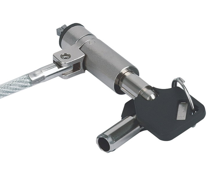 Lucchetto con Sistema di Sicurezza Wedge-Lock per Notebook Cavo 1,8m - Techly IQ-LOK-13-KT