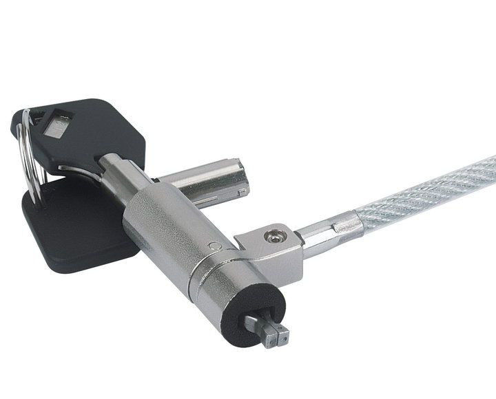 Lucchetto con Sistema di Sicurezza Wedge-Lock per Notebook Cavo 1,8m - Techly IQ-LOK-13-KT