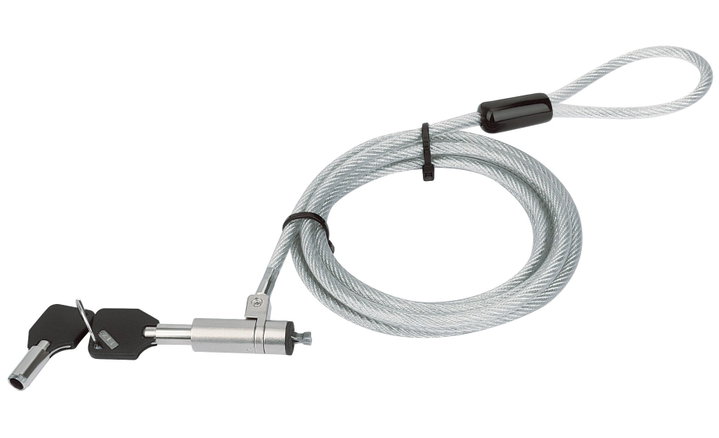 Lucchetto con Sistema di Sicurezza Wedge-Lock per Notebook Cavo 1,8m - Techly IQ-LOK-13-KT
