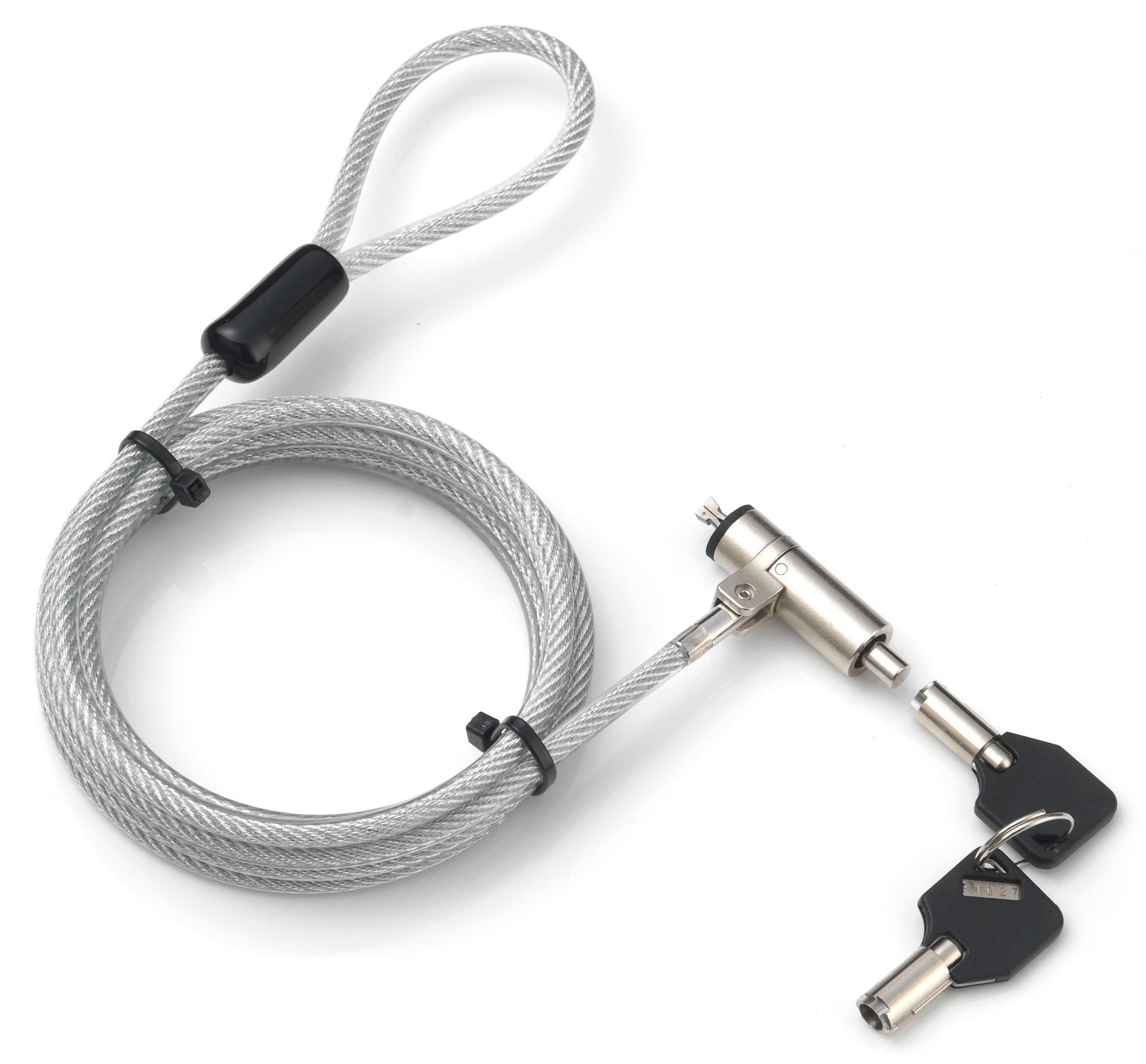 Lock for Notebook with Key, Nano Slots - Techly IQ-LOK- 15 -K