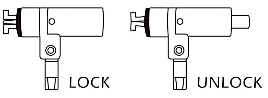 Lock for Notebook with Key, Nano Slots - Techly IQ-LOK- 15 -K