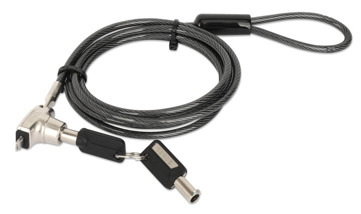 Lucchetto di Sicurezza per Notebook con Chiave per Slot Nano - Manhattan IQ-LOK-15-KMH