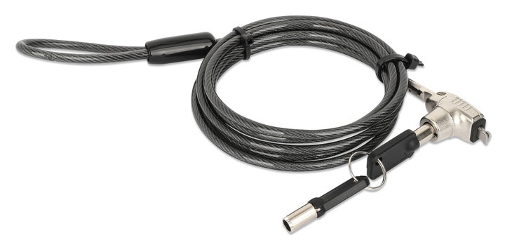 Lucchetto di Sicurezza per Notebook con Chiave per Slot Nano - Manhattan IQ-LOK-15-KMH