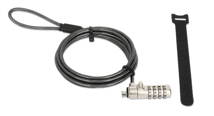 Lucchetto di Sicurezza per Notebook a Combinazione per Slot Nano - Manhattan IQ-LOK-16-KMH