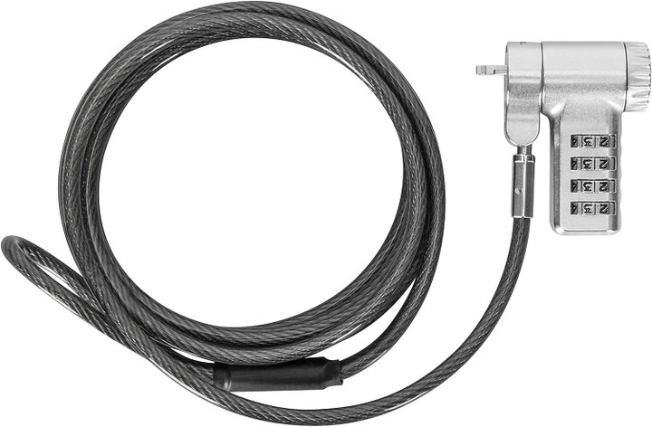 Lucchetto con Sistema di Sicurezza Universale a Combinazione per Notebook - Techly IQ-LOK-17-K