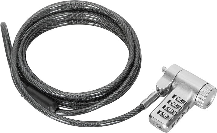 Lucchetto con Sistema di Sicurezza Universale a Combinazione per Notebook - Techly IQ-LOK-17-K