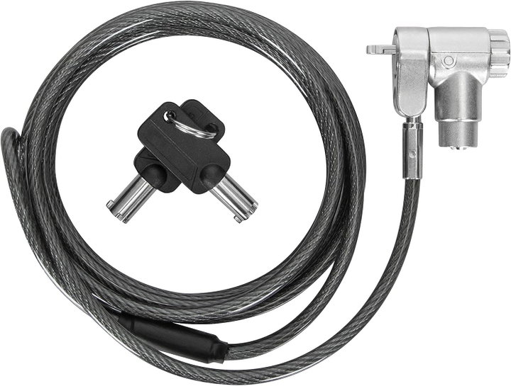 Lucchetto con Sistema di Sicurezza Universale a Chiave per Notebook - Techly IQ-LOK-18-K