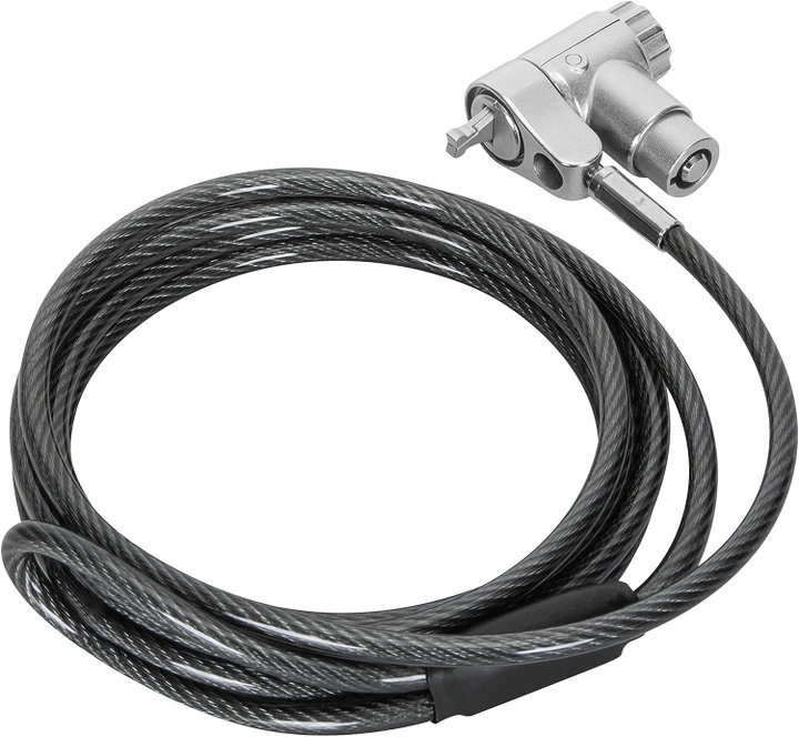 Lucchetto con Sistema di Sicurezza Universale a Chiave per Notebook - Techly IQ-LOK-18-K