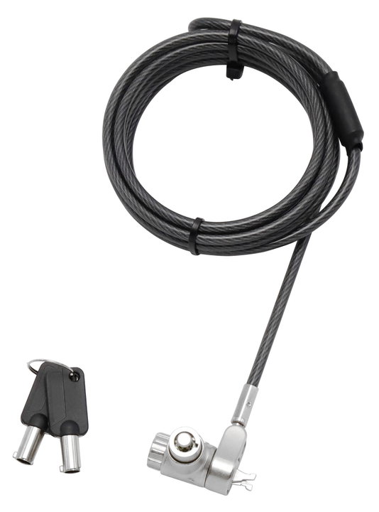 Lucchetto con Sistema di Sicurezza Universale a Chiave per Notebook - Techly IQ-LOK-18-K