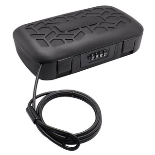 Combination Portable Safe with Steel Cable - Techly IQ-LOK-CASE