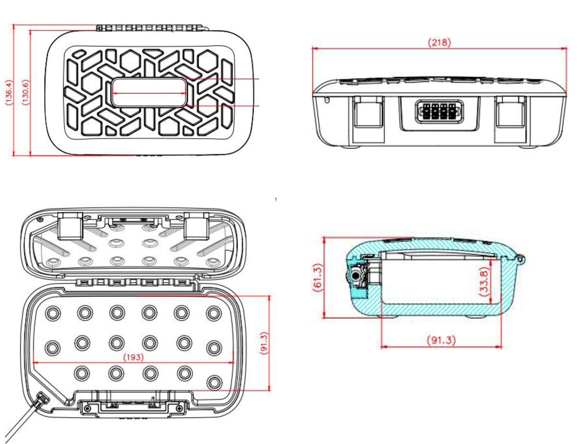 Combination Portable Safe with Steel Cable - Techly IQ-LOK-CASE
