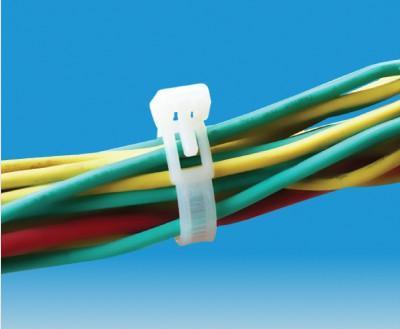 Fascette Fermacavi Riutilizzabili 200x7,6mm in Nylon 100pz Bianco - Techly ISWT-876200